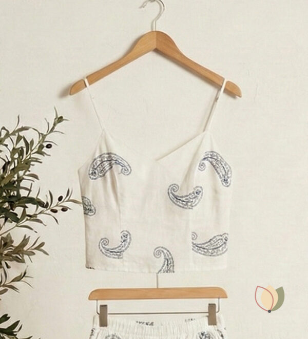 Top de Lino Mandala