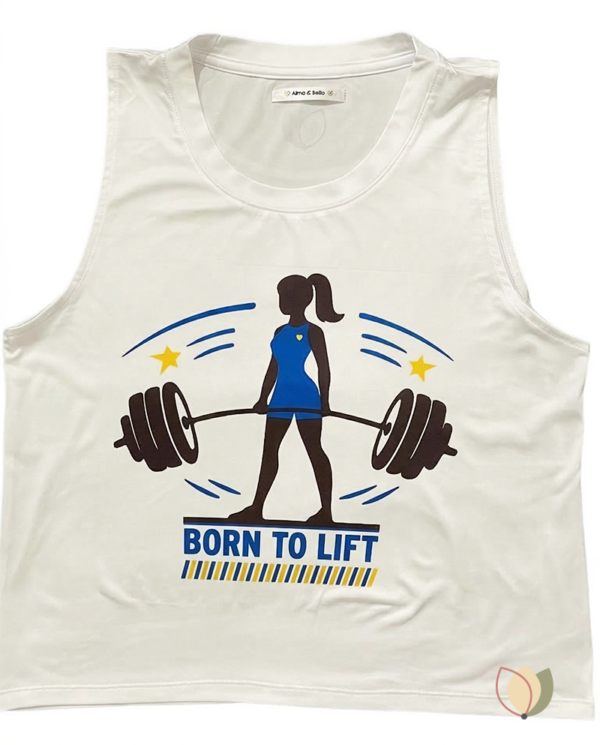Musculosa Born to Lift Boca