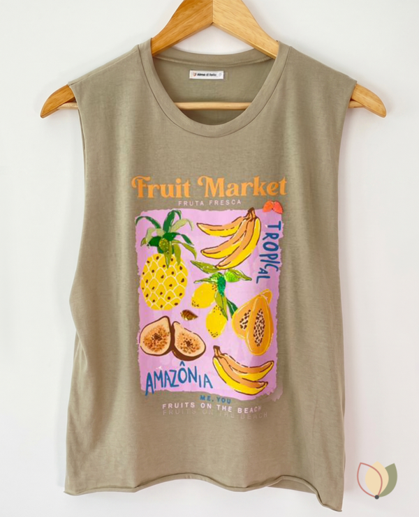 Musculosa Tropical Shine