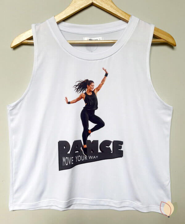 Musculosa Dance colgada