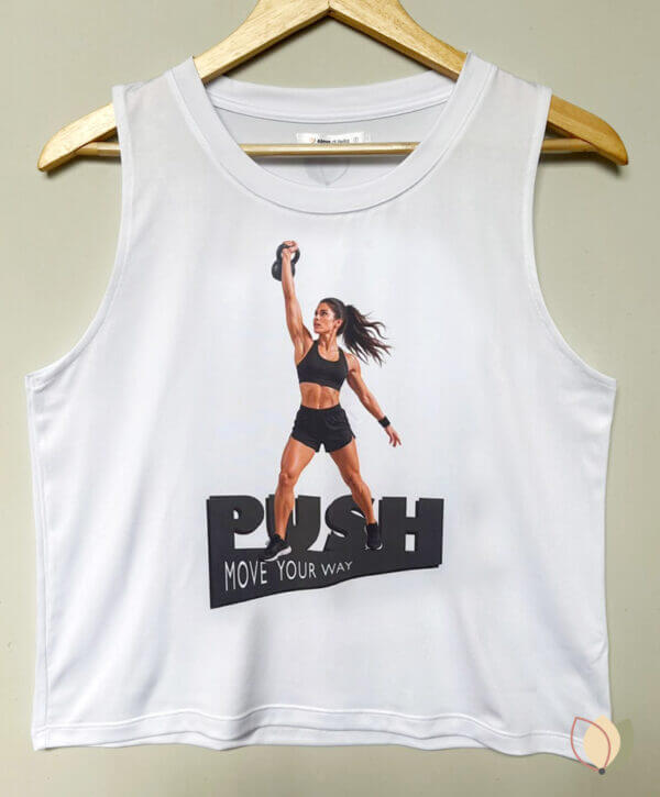 Musculosa Push colgada