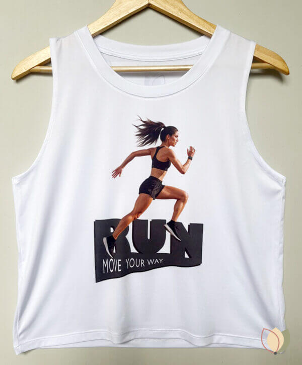 Musculosa Run colgada